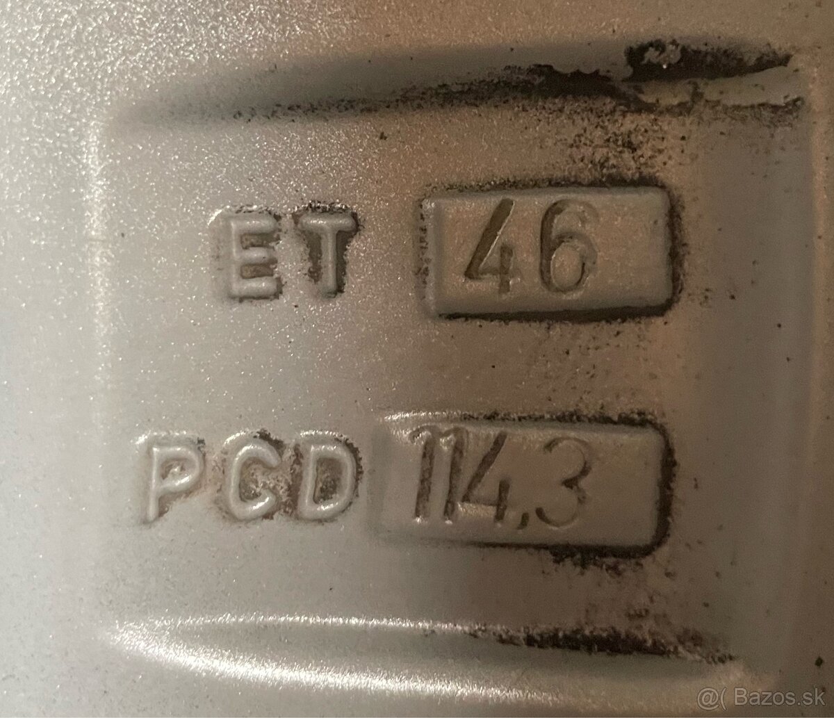 Predám hliníkové disky 5x114,3 - 3