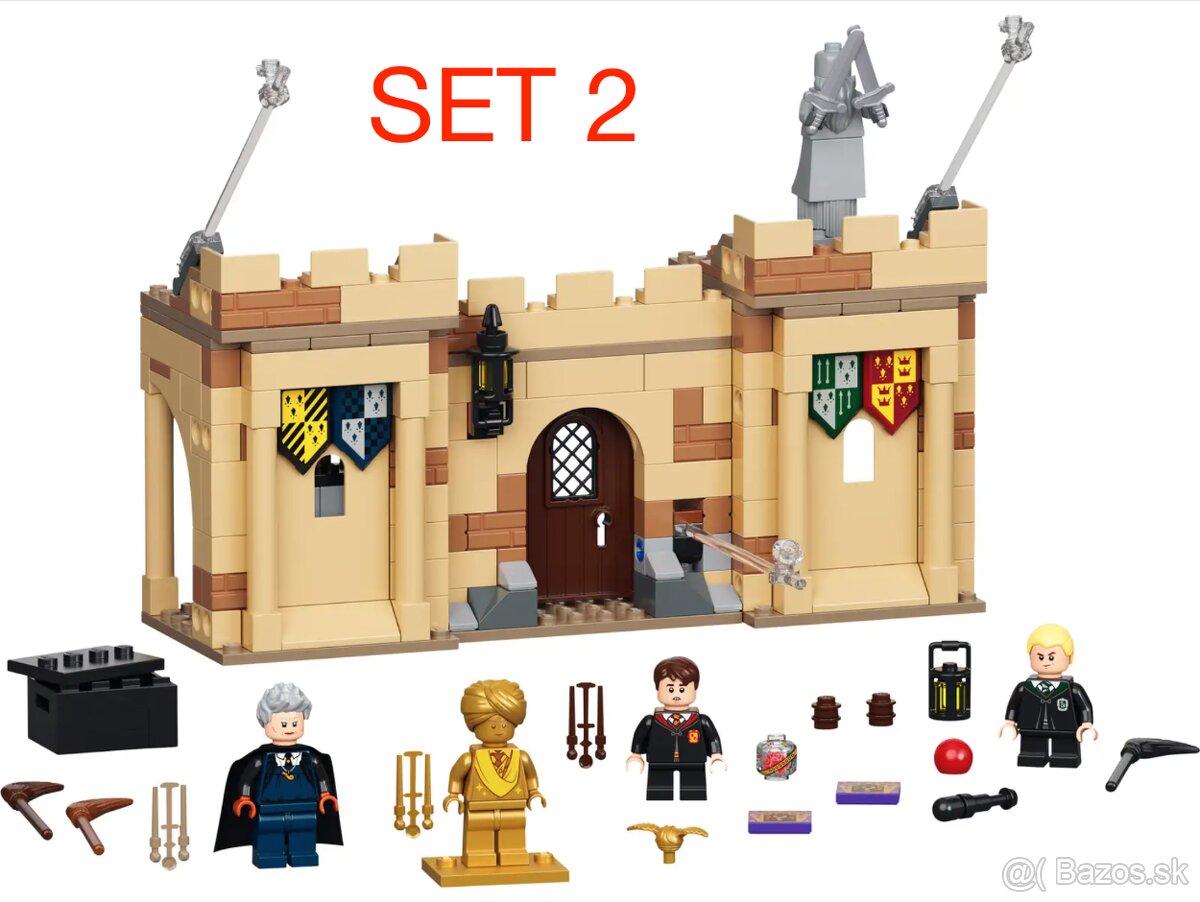 Harry Potter stavebnice 4 + figúrky - typ lego - nové - 3