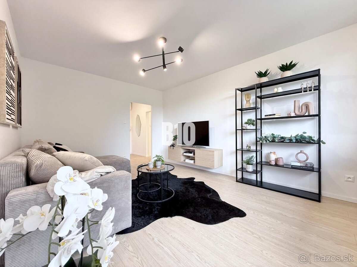 Štýlový zariadený 3 izbový byt po kompletnej rekonštrukcii - - 3