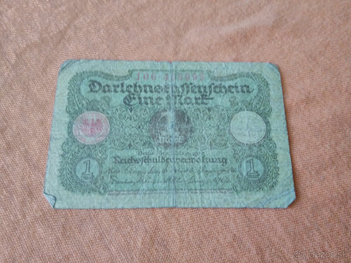 Bankovky - Nemecko C - 3