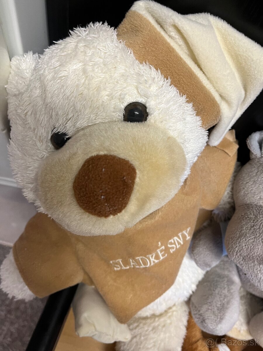 Plyšové postavičky-macko, sob, lev a iné - 3