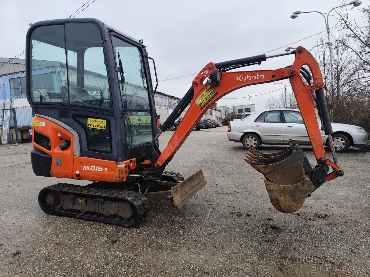 Bager Kubota, 1600kg, rozsirovaci - 3
