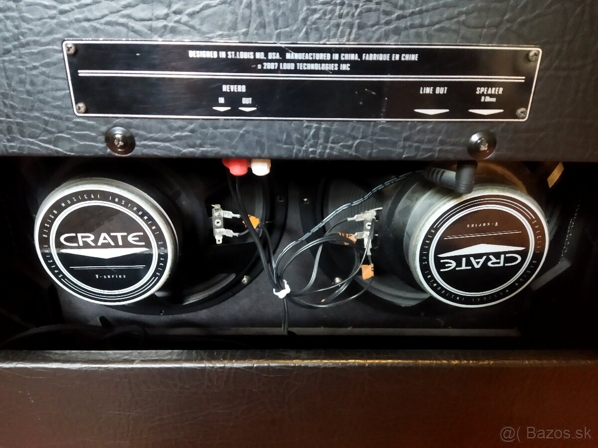 Gitarové lampové kombo Crate V18-212, 18-wattové, 2x12" - 3