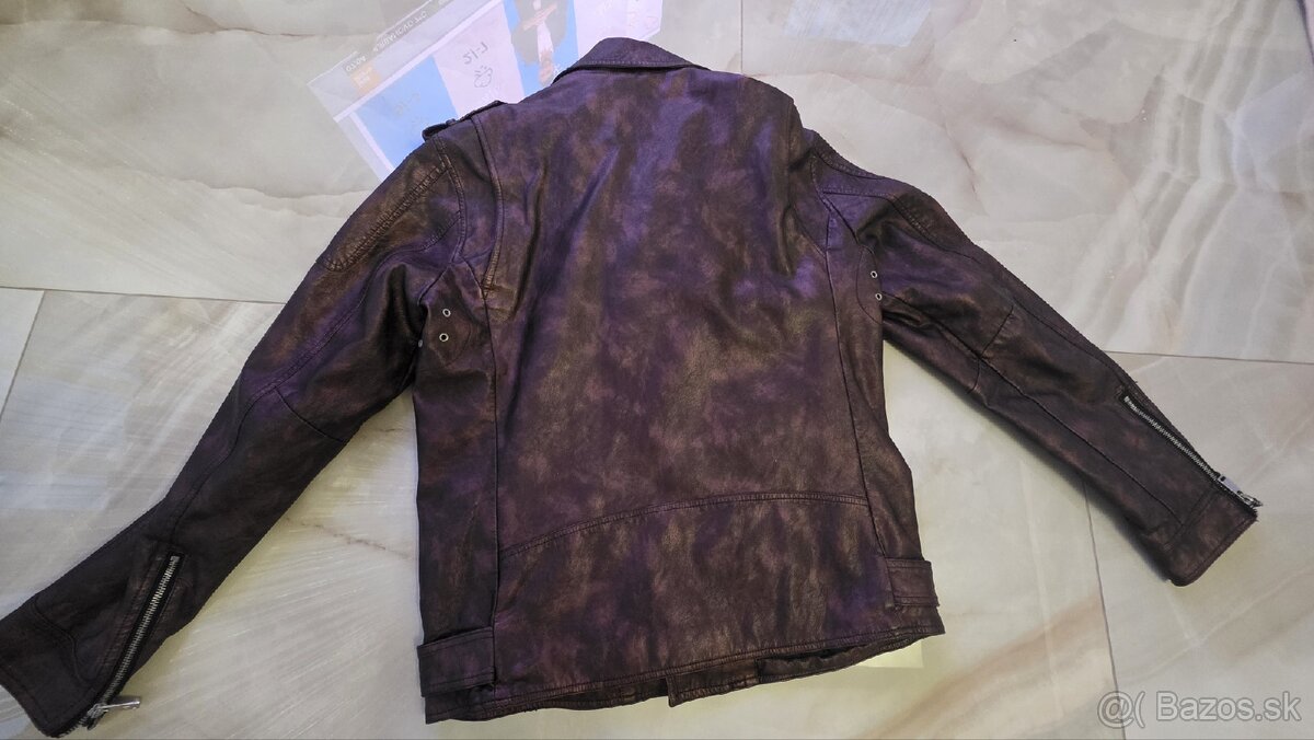 Pánska kožená bunda - 3