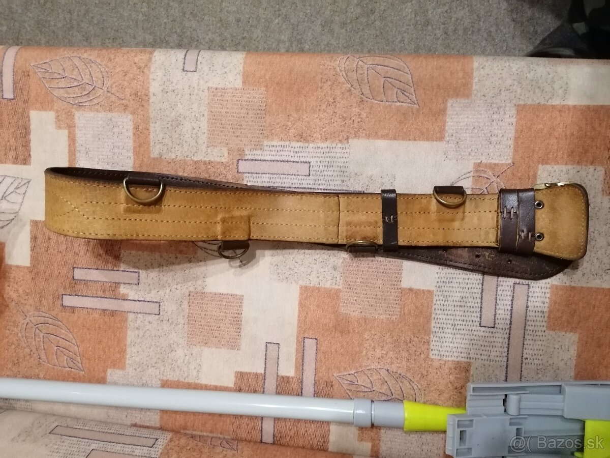 Kožený vojensky opasok - 3