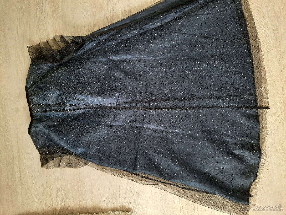 Cierne trblietave saty vel. 140 - 3