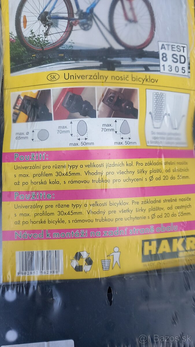 Predám 3 nosiče bicyklov - 3