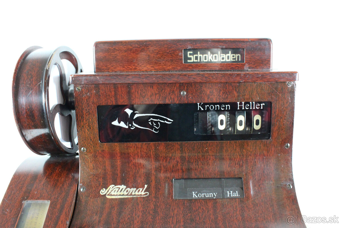 starožitná pokladňa National - 3