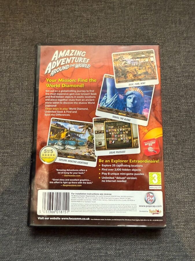 PC hra: Amazing Adventures – Around the World - 3