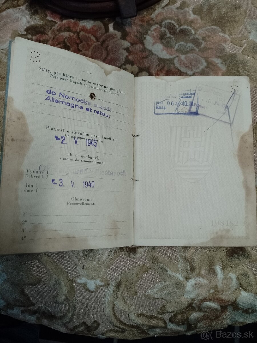 Cestovný pas - 3