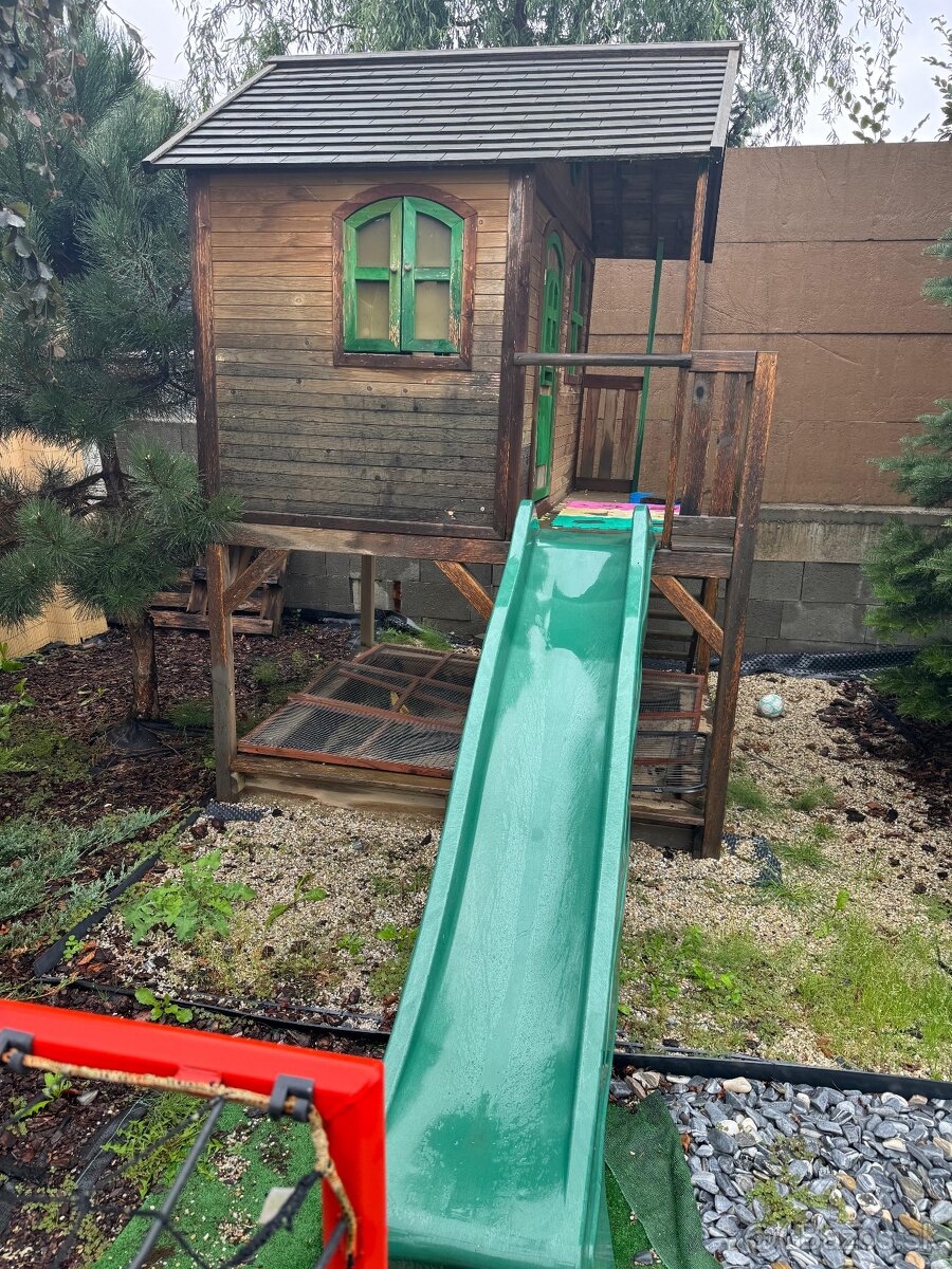 Záhradný, drevený domček - 3