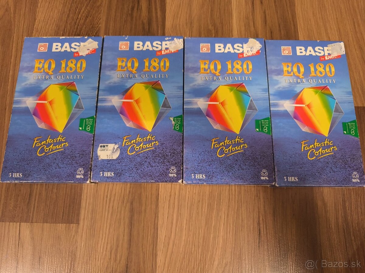 Kazeta VHS BASF - 3