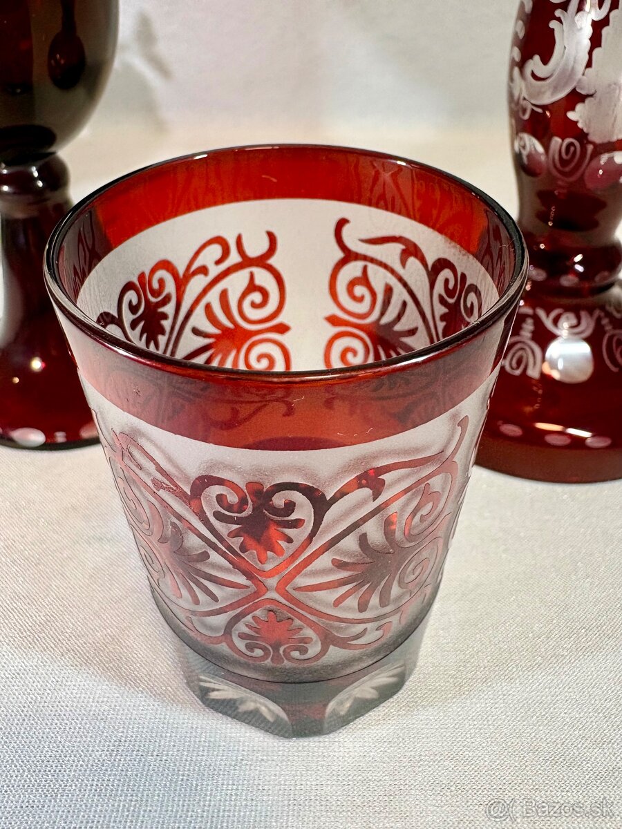 Svietnik a 2 poháre Egerman - 3