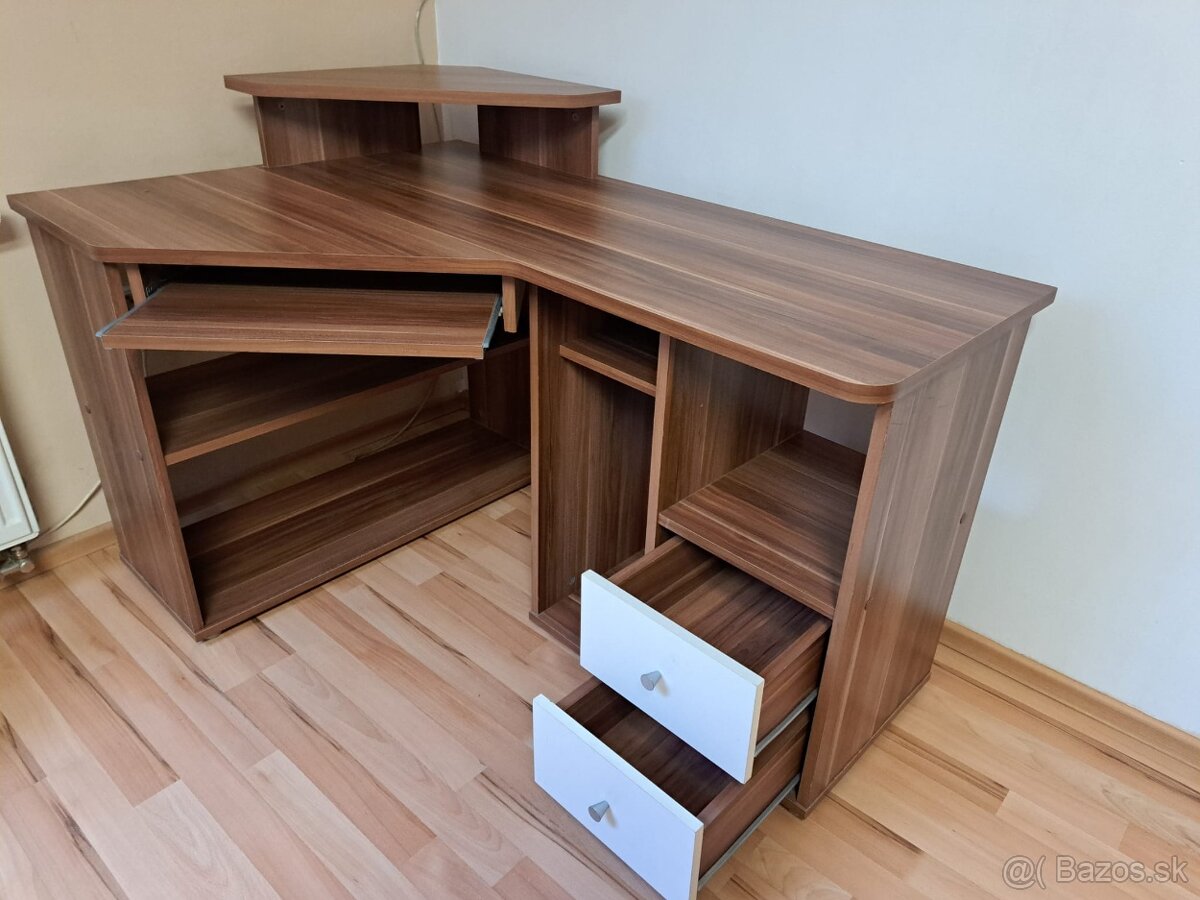 Rohový písací stôl - 3