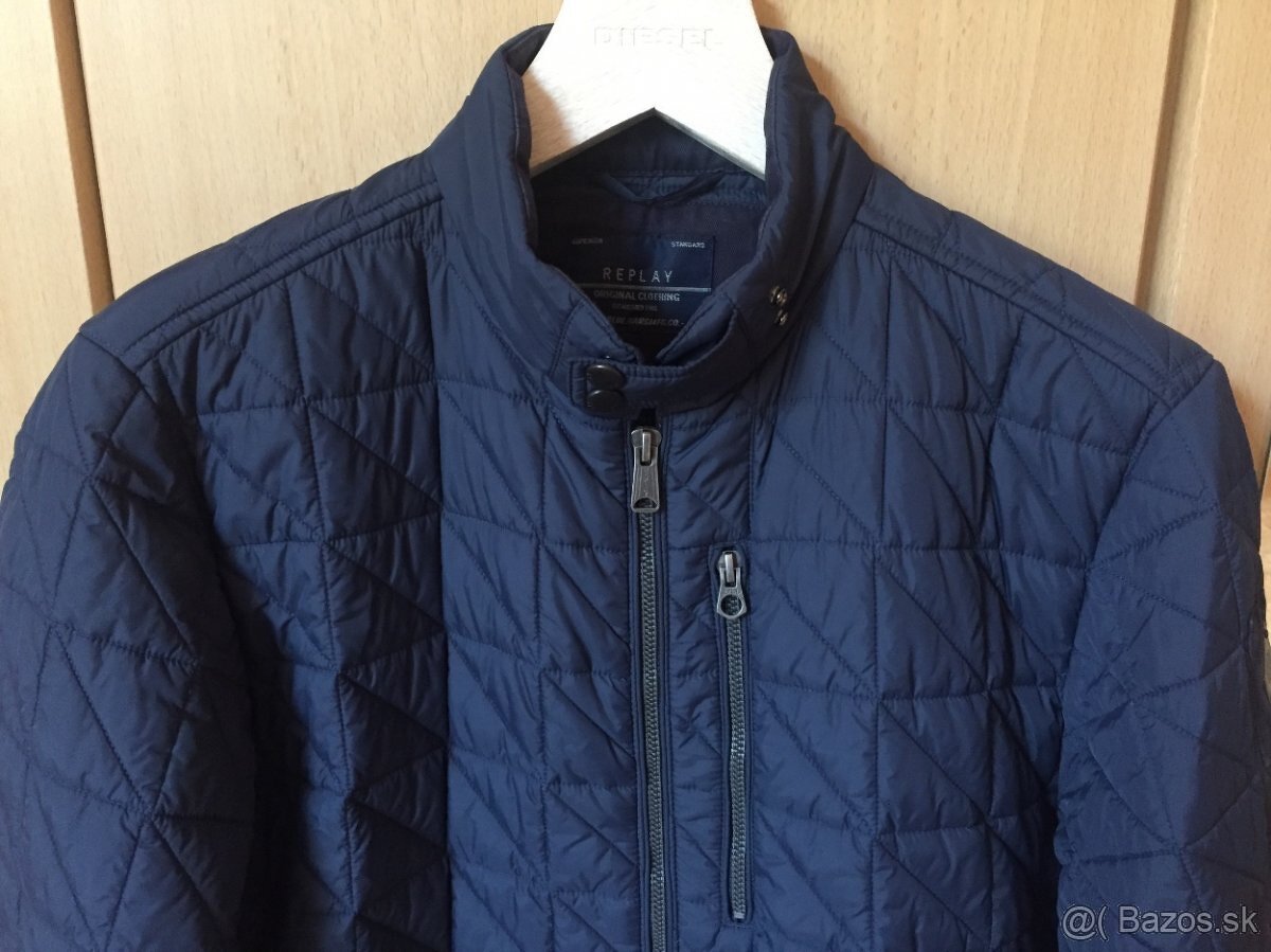 panska bunda REPLAY velkost L modra - 3