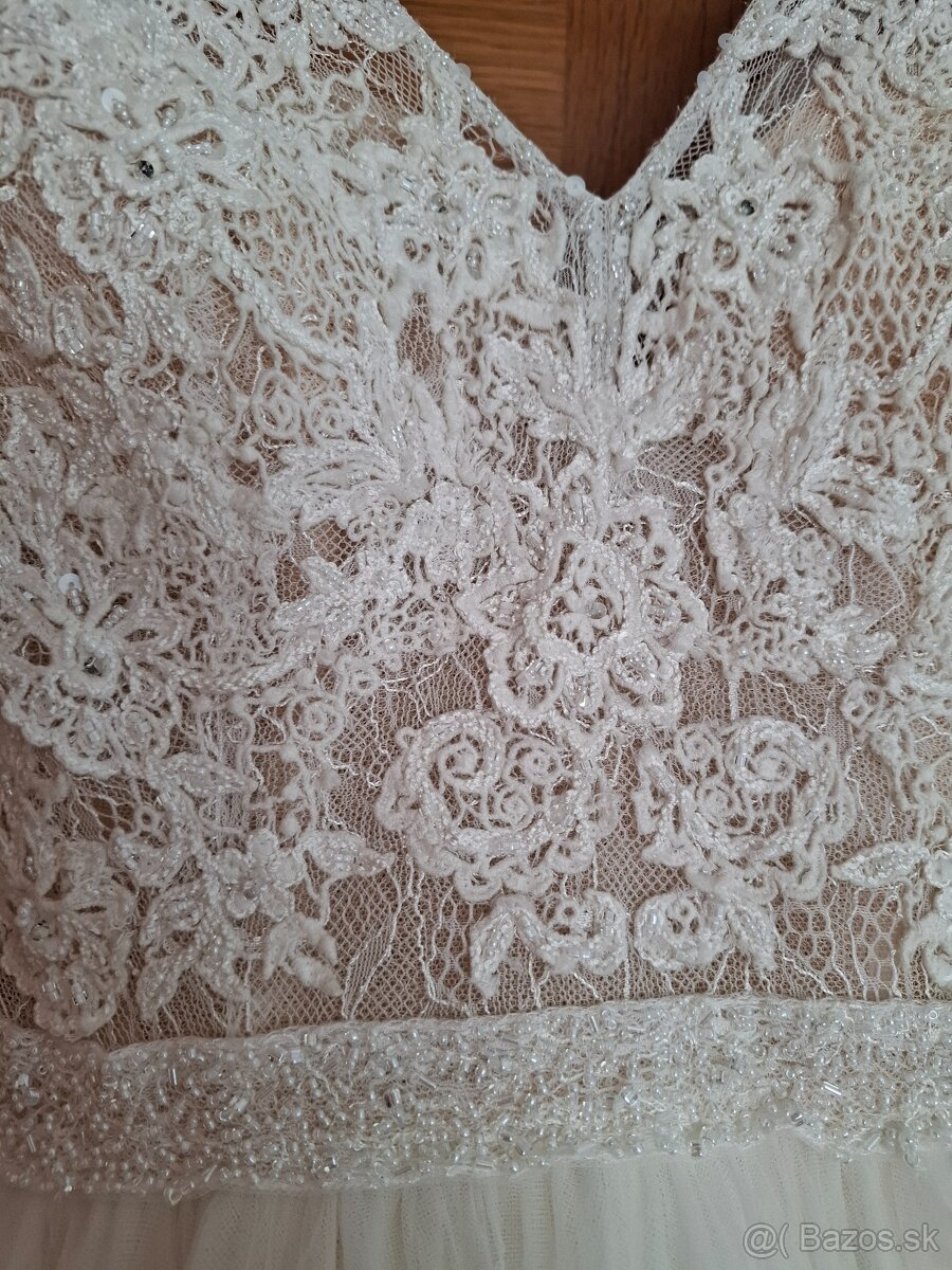 Svadobné šaty tylová sukňa - 3
