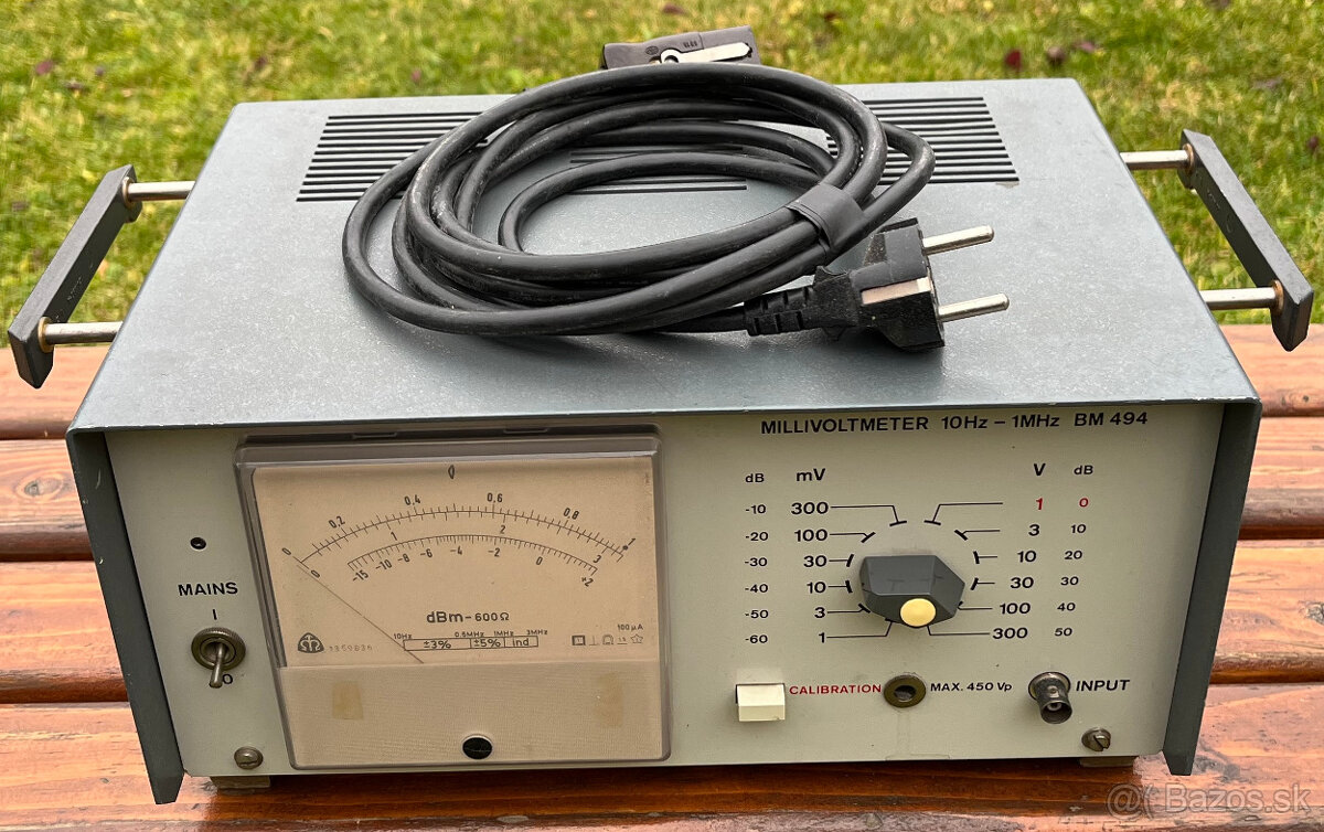 Predám milivoltmeter, osciloskop - 3