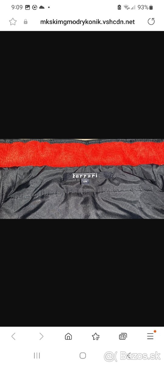 Bunda-bomberka Ferrari vel.92-98 - 3