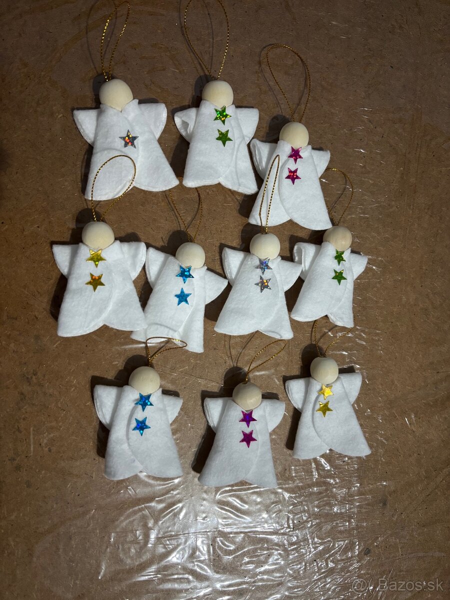 Vianočné ozdoby - ručná výroba - 3