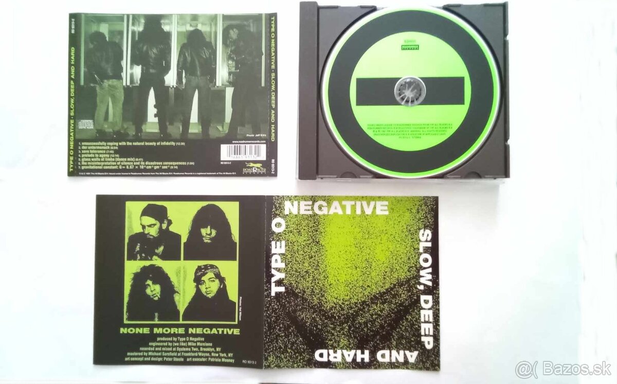 CDs TYPE O NEGATIVE - 3