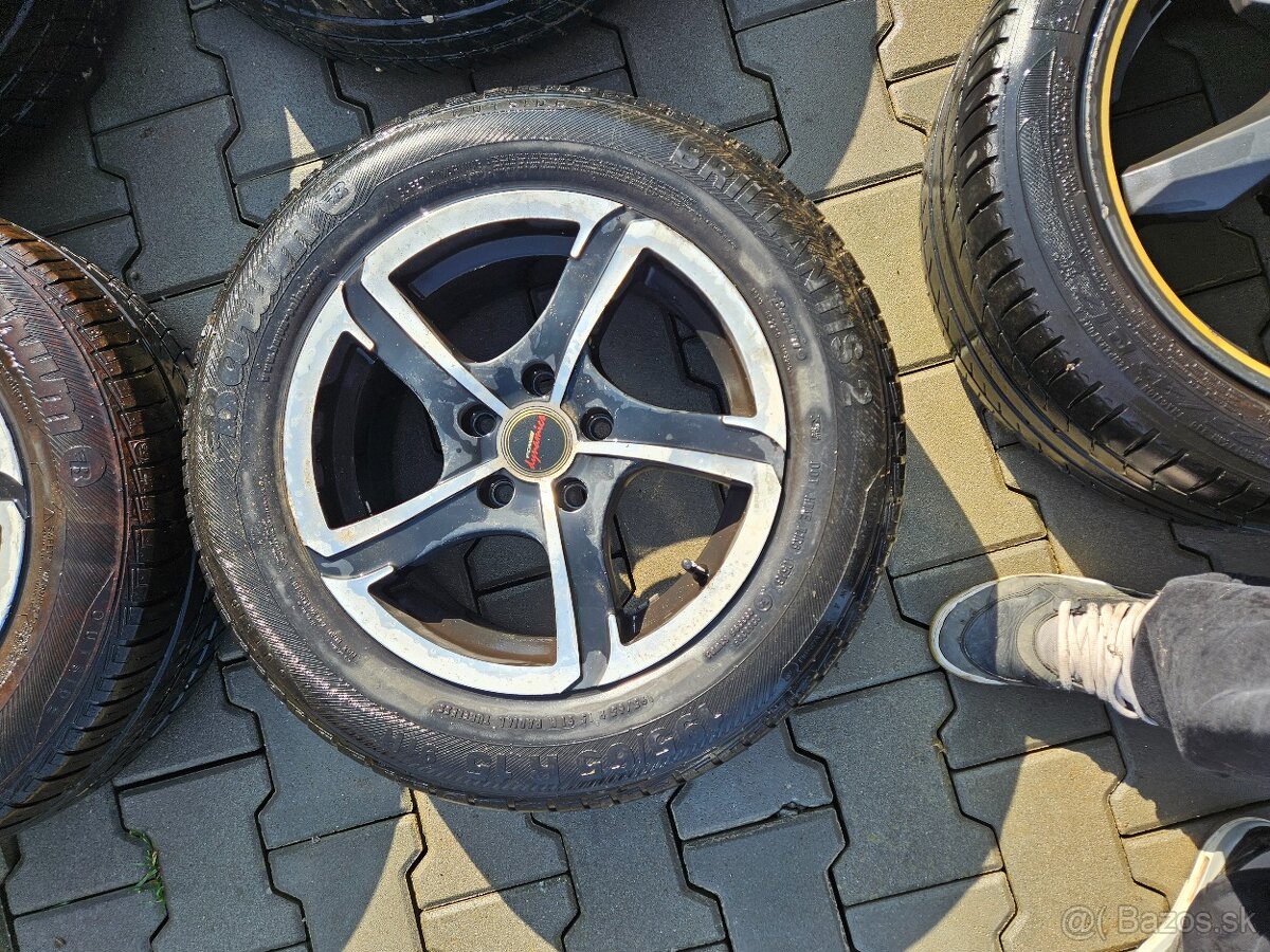 Predám alu disky r15 5x108 - 3