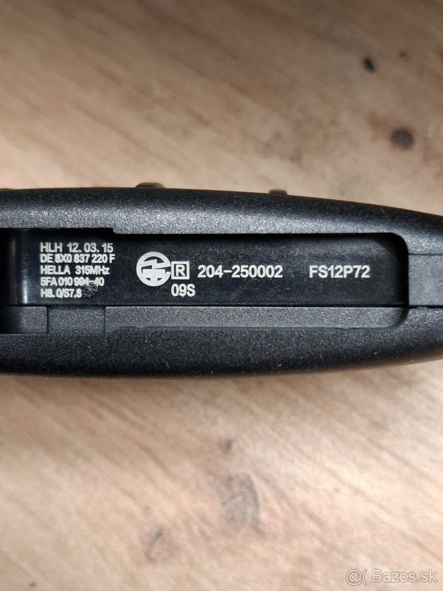 OBAL KLUCA - AUDI A3 A4 A6 A8 Q3 Q5 Q7 TT - 3