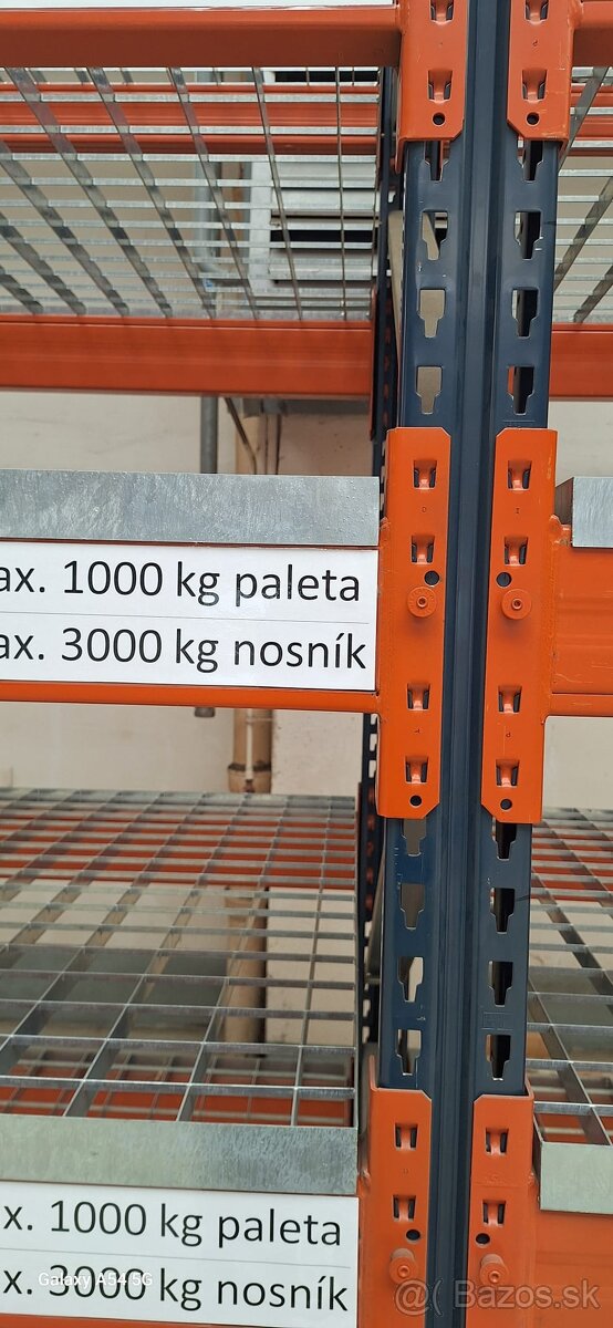 Predám skladové paletové regále - 3
