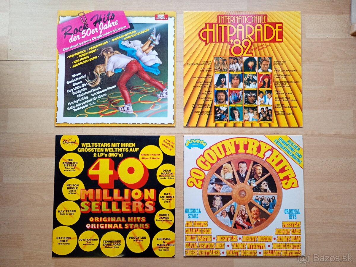 Predám rôzne vinylové LP platne 1 - 3