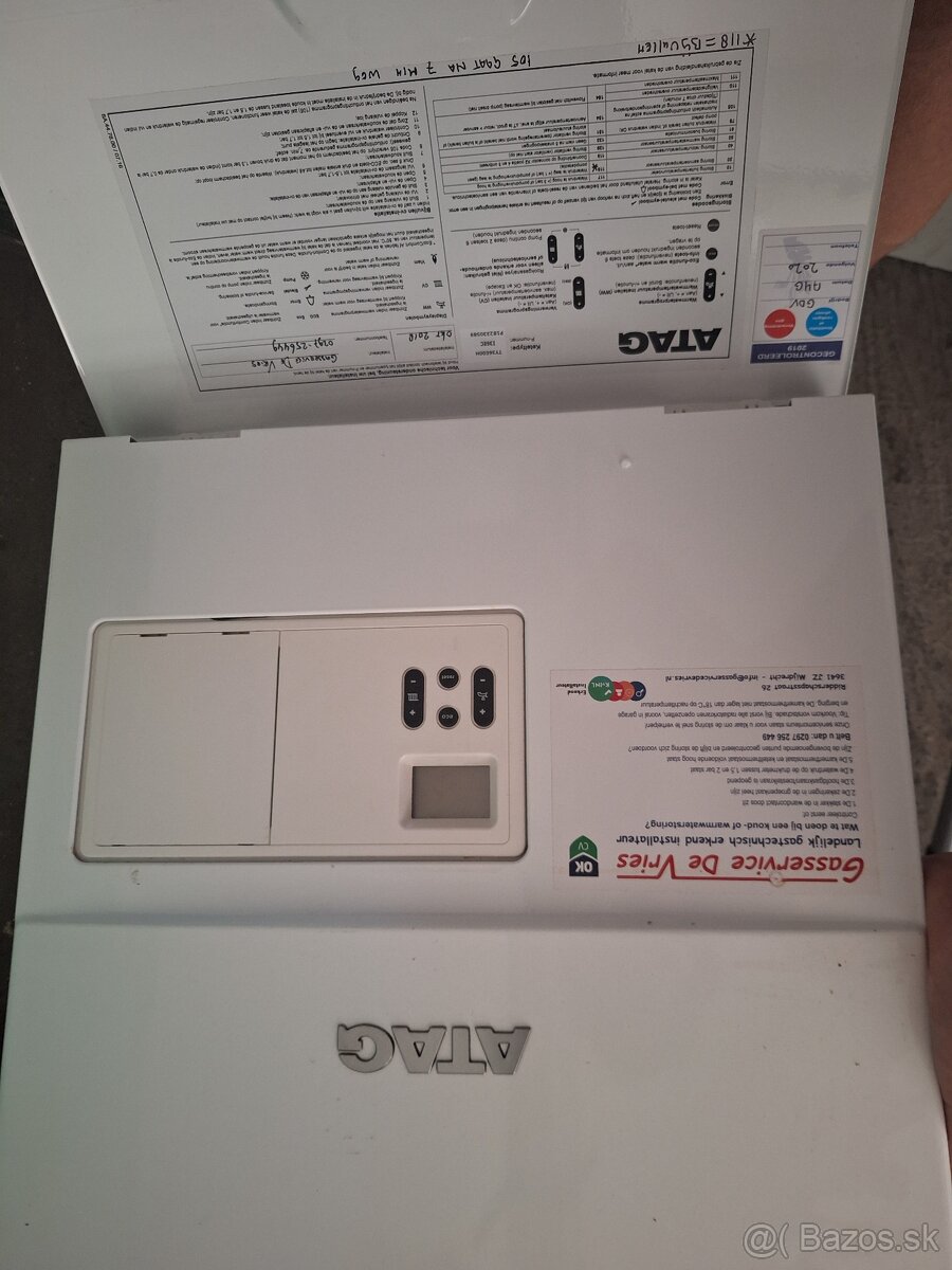 Plynovy kotol ATAG - 3