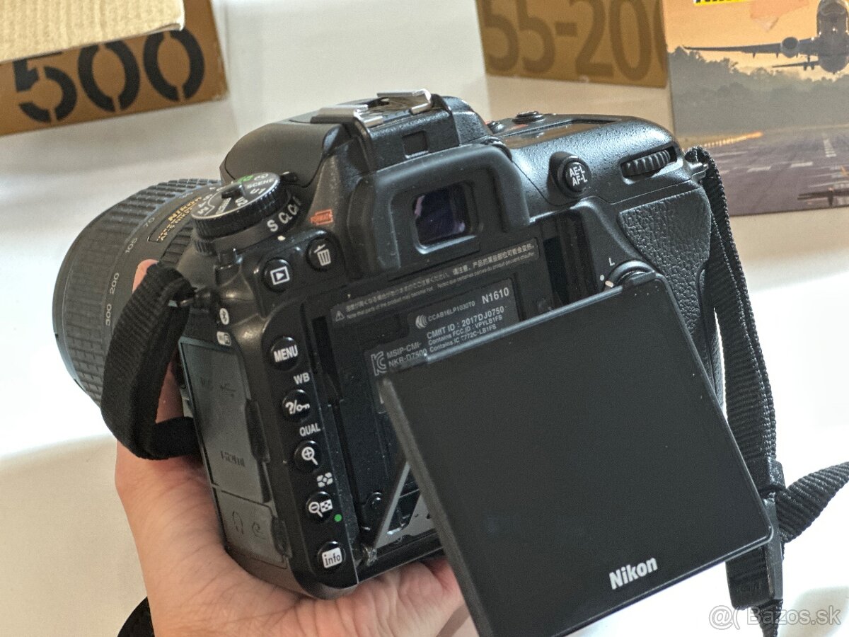 Nikon D7500 + 3 objektívy + výbava (kompletný set) - 3