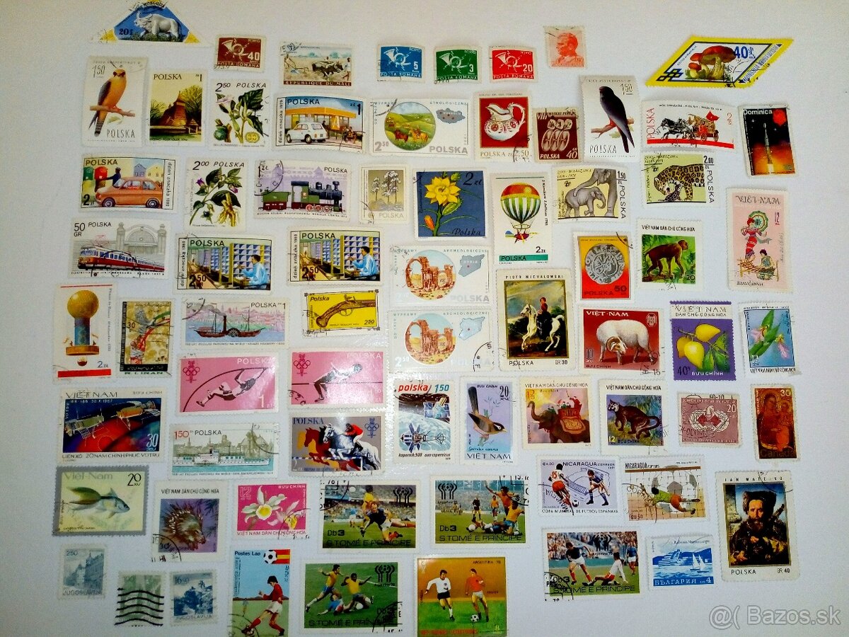 Staré pošt.známky - 3