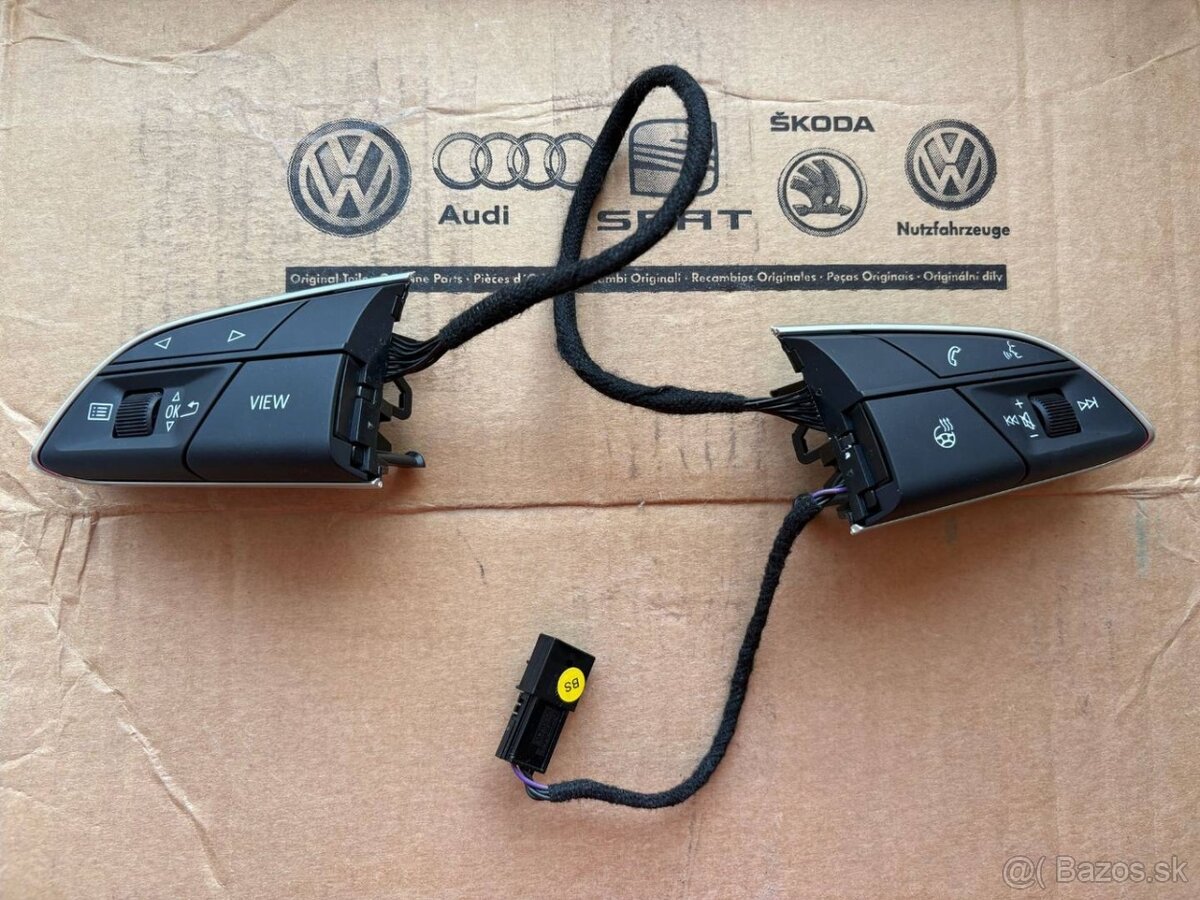Audi tlacidla na volant tlačidlá multifunkcie na MF VOLANT - 3
