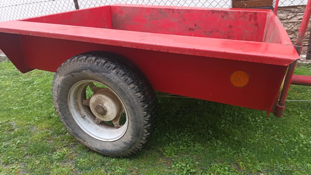 Vlečka za malotraktor - 3