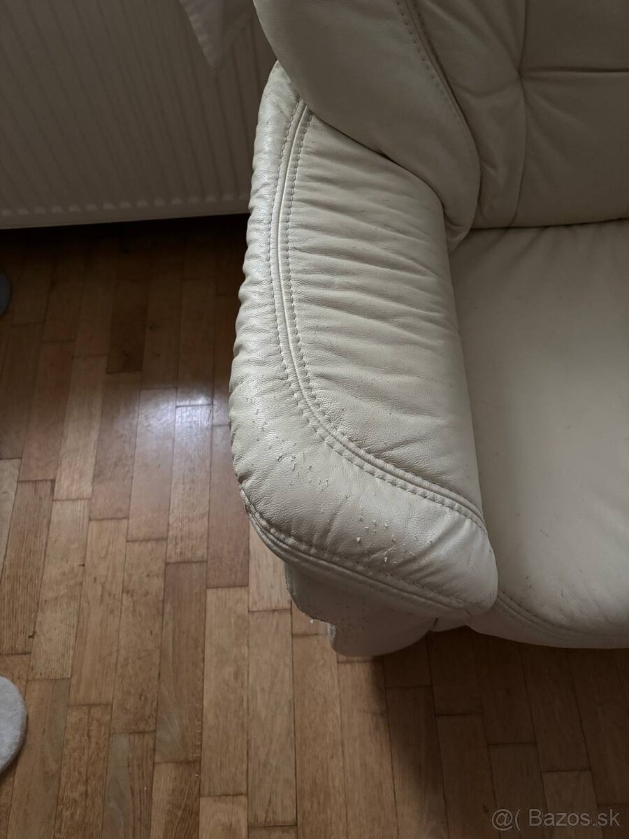 Darujem koženú sedačku za odvoz - 3
