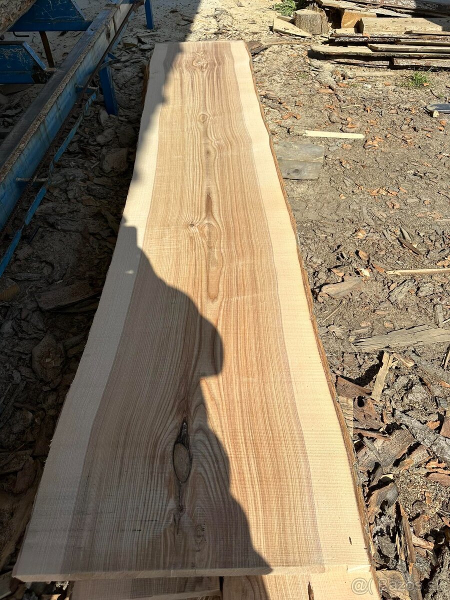 Vysušené jaseňové fošne, jaseňové rezivo, jaseň - 3