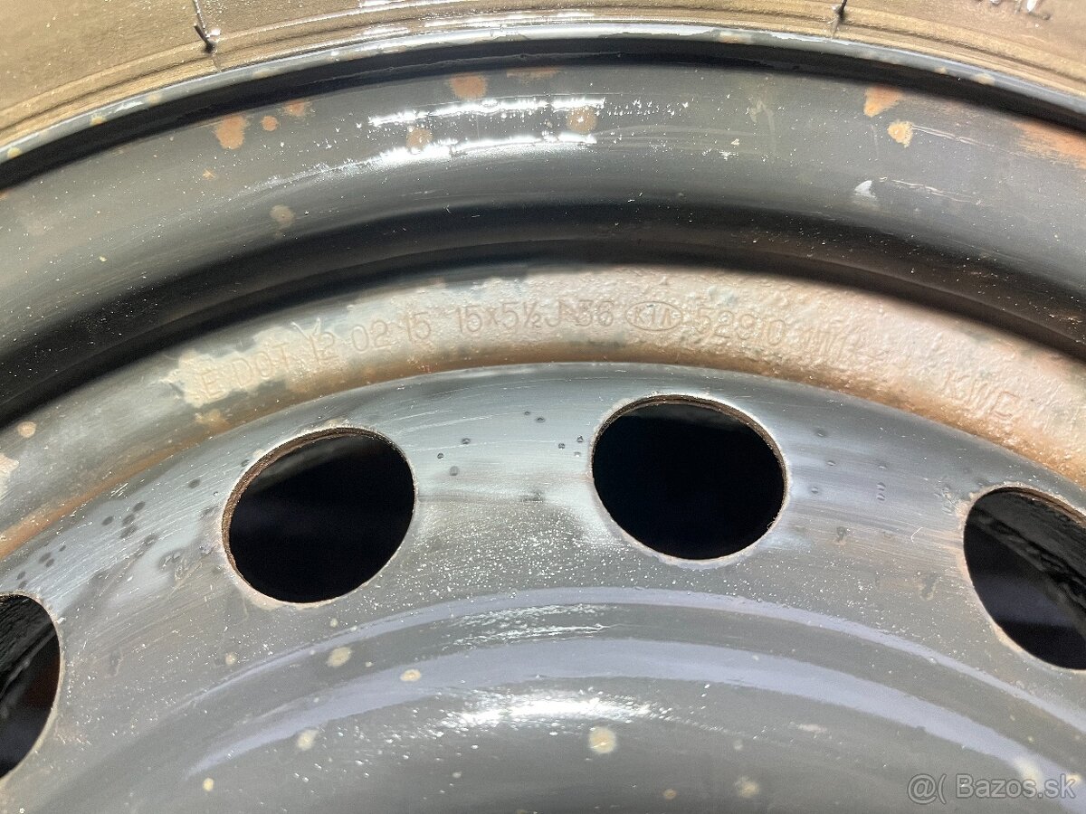 Disky + Zimné pneu R15, Kia Hyundai - 3