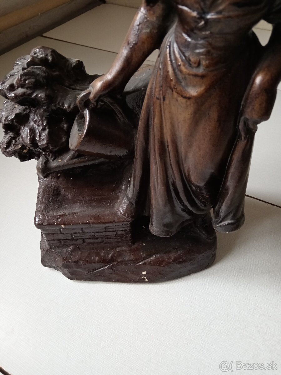 Socha, starožitnosti, keramika, sadrova - 3