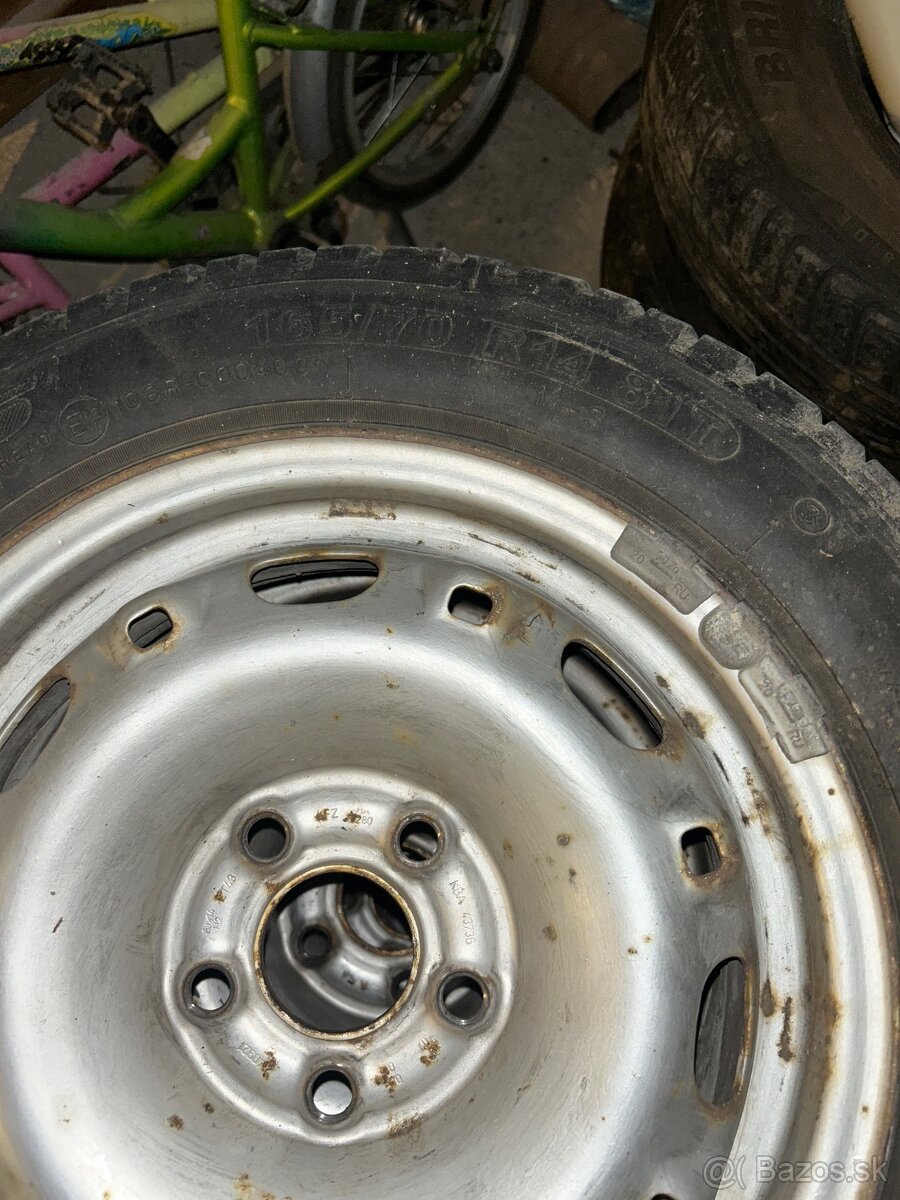 Plechové disky 165/70 R14 - 3