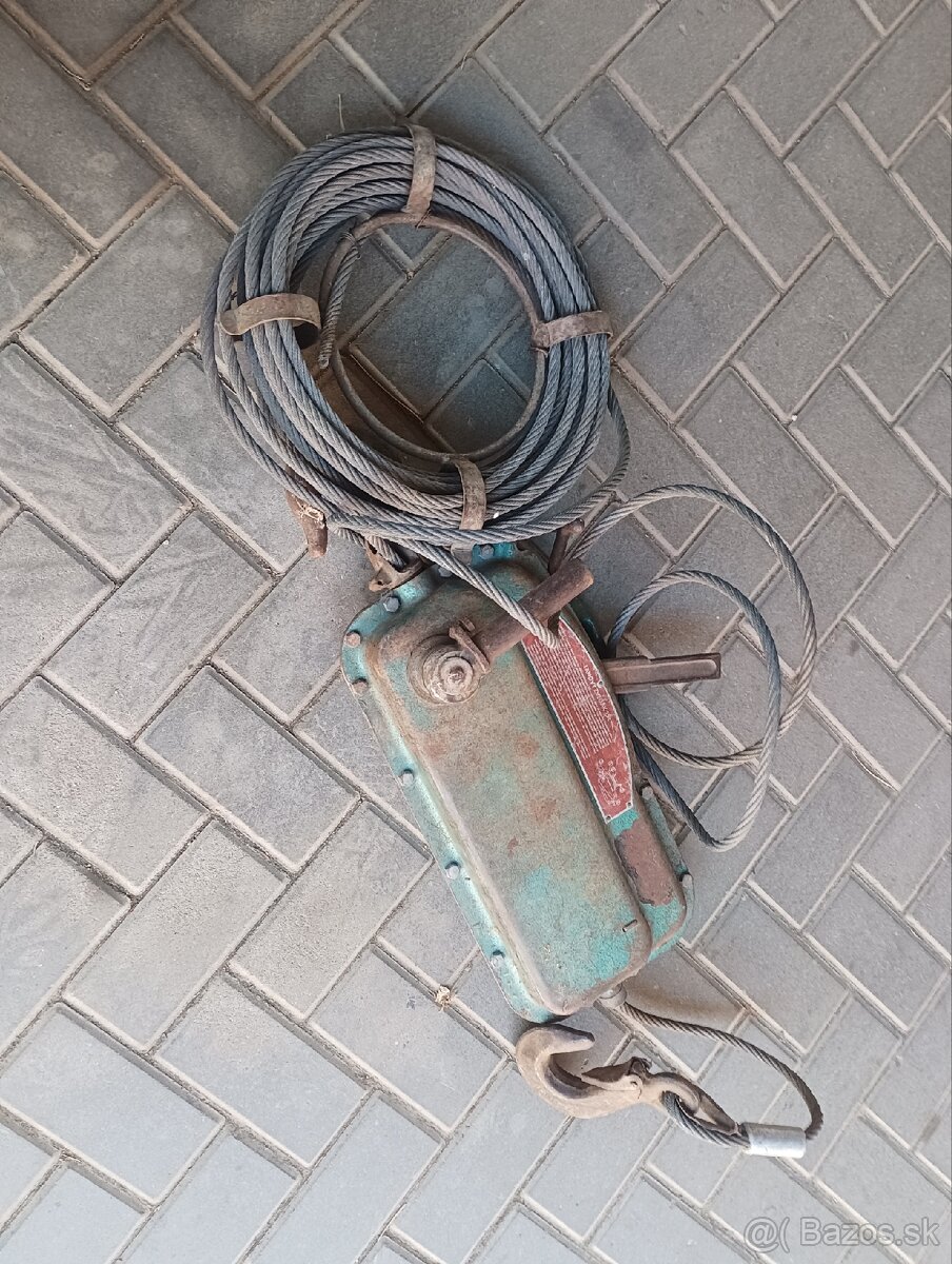 Lanový zdvihák - 3
