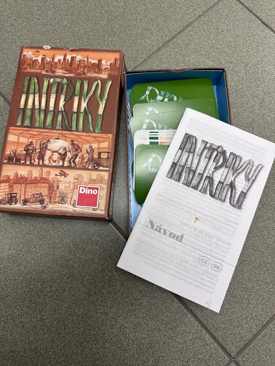 Kartova hra Intriky - 3