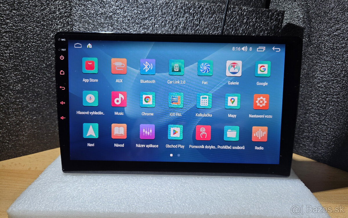 10" 2DIN autorádio s Androidom a GPS - 3