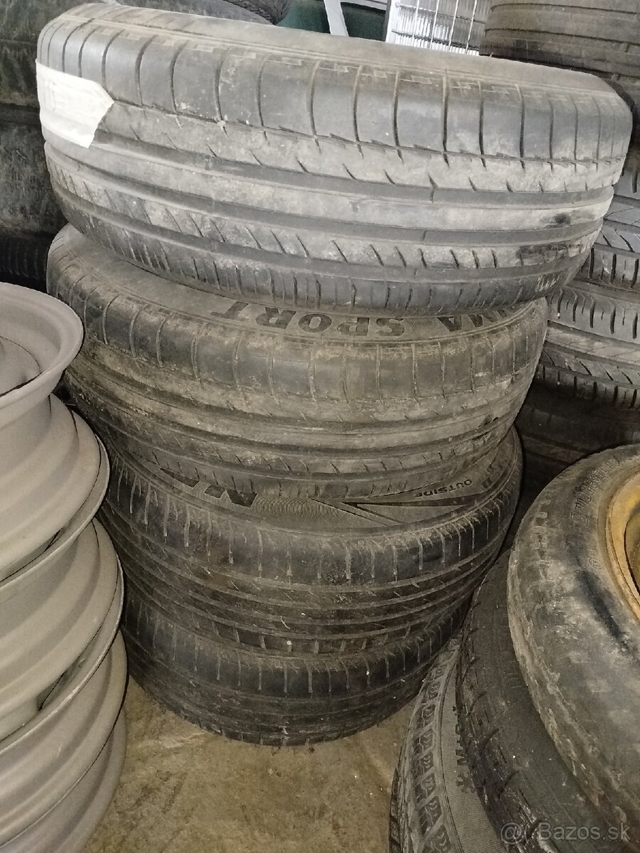 Predám elektróny 5x112 195/65r15 - 3