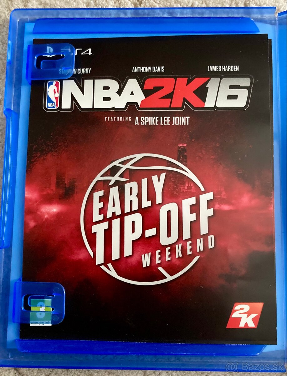 NBA 2K16 PS4 – Kompletné so zberateľským plagátom - 3