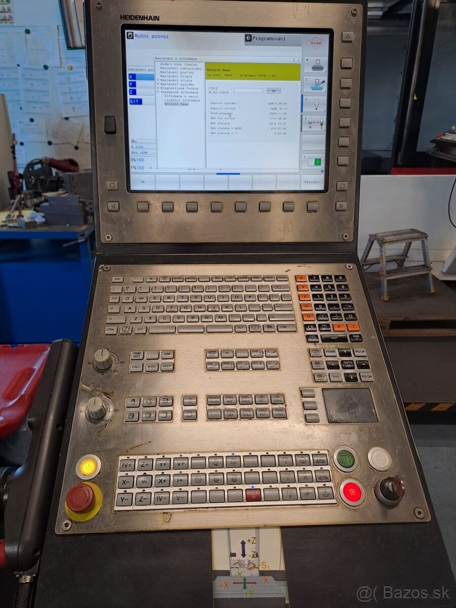 Obráběcí centrum (vertikální) MAS MCV 1270 POWER (9375) - 3