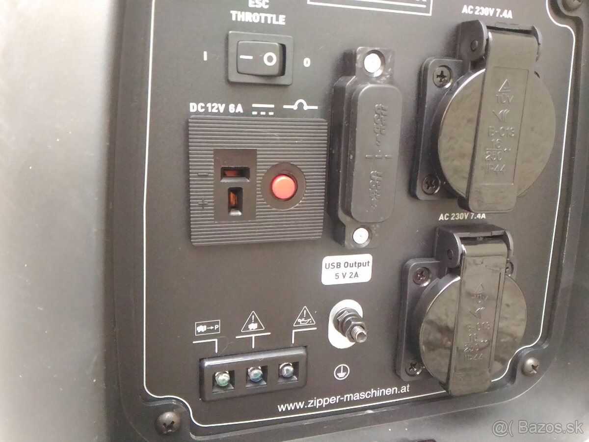 Elektrocentrála (generátor) Zipper ZISTE2000IV - 3