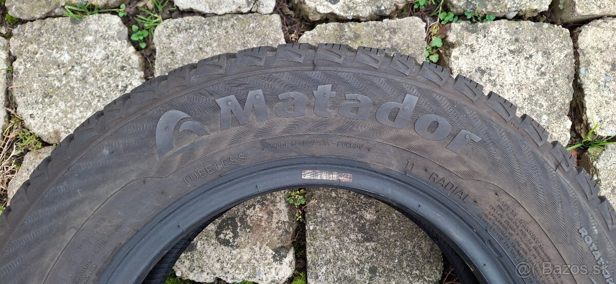 Jedna zimná pneumatika Matador Nordicca 175/70 R13 - 3