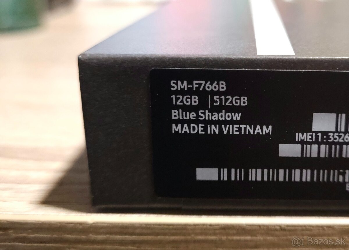 Samsung Galaxy Z Flip7 12GB/512GB Blue Shadow - 3