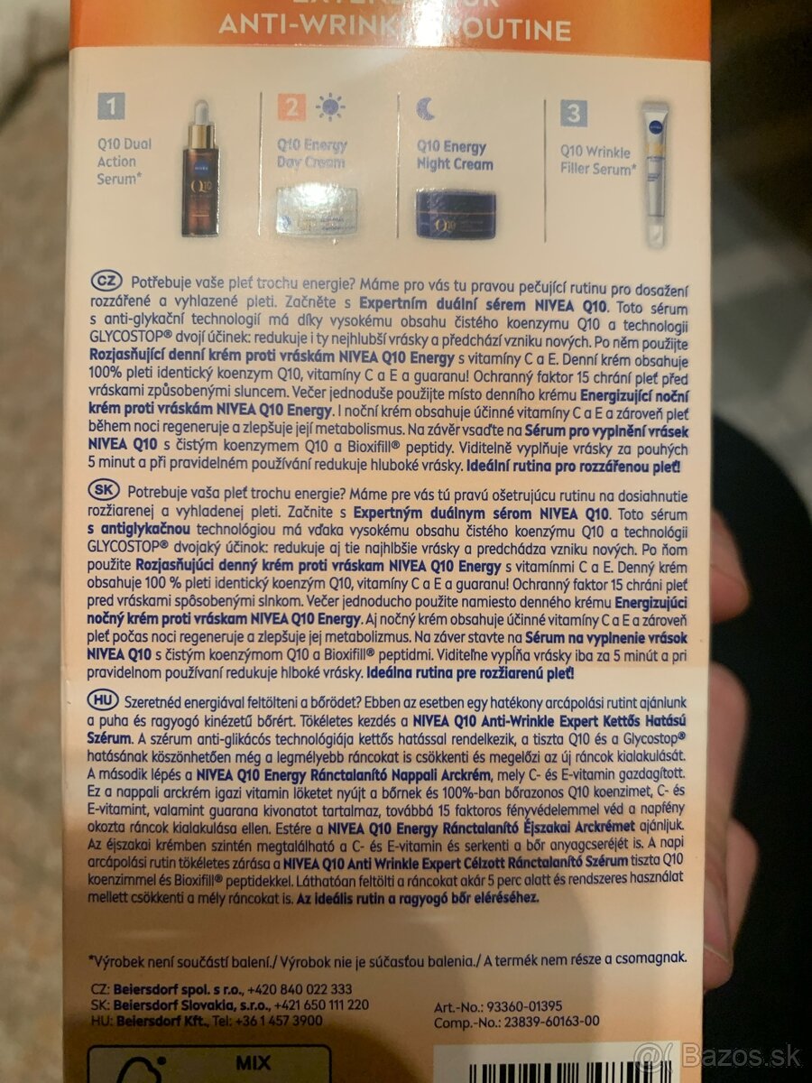 Nivea dvojbal. - denný + nočný krém (vrásky,stres,ochrana) - 3