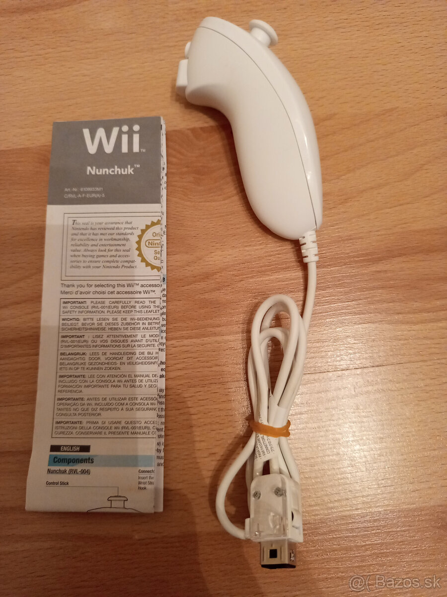 Nintendo Wii - Nunchuck Originál Nintendo - 3