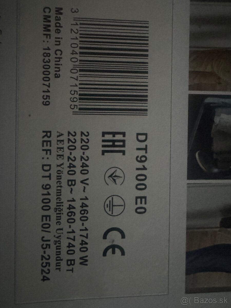 Ručný Naparovač Odevov Tefal Access Steam Care DT9100 E0 - 3